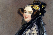 CIRCA 1840:  An Alfred Edward Chalon watercolor of Augusta Ada King-Noel, Countess of Lovelace (nee Ada Byron) daughter of Lord Byron circa 1940. (Photo by Donaldson Collection/Michael Ochs Archives/Getty Images)