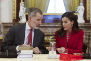 Los reyes Felipe y Letizia en los Premios del Instituto Cervantes 2023