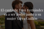 La pareja de músicos anunciaban vía Instagram el dulce momento que están viviendo