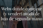 Aquí es donde puedes encontrar esos artículos súper especiales que llevas tiempo buscando o darle una segunda vida a los que ya no utilizas (y rentabilizar así su inversión).