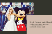 ¿Te imaginas a Mickey Mouse en el banquete de tu boda? Allí puede pasar.