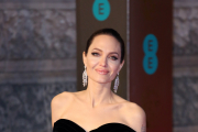 Actress Angelina Jolie at the British Academy Film Awards (Bafta) 2018  in London, Sunday, Feb. 18, 2018.