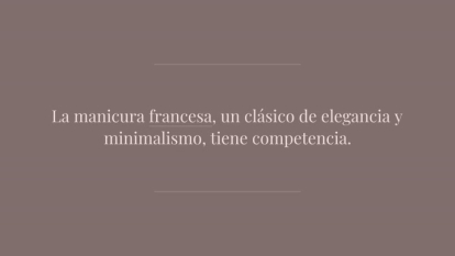 Muy similar a la francesa, es la preferida de quienes apuestan por la naturalidad.