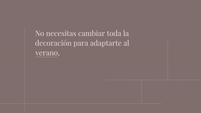 Ceder espacio a los colores más llamativos y vibrantes, como el naranja, el amarillo o el turquesa es un truco decorativo que nos permite adaptar nuestra casa a la época estival.