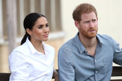 Meghan Markle y el príncipe Harry