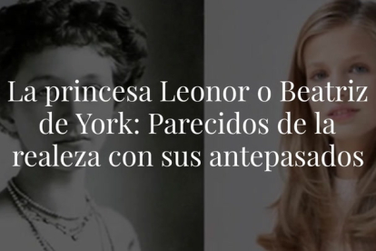 La genética puede saltarse varias generaciones y estas imágenes de distintas Familias Reales lo demuestran.