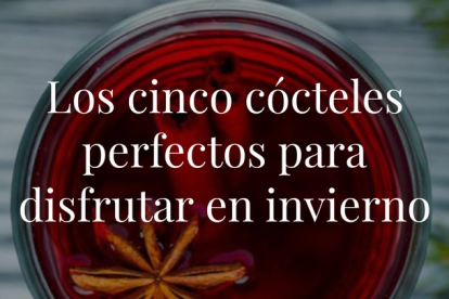 ¿Quén dijo que los cócteles son sólo para el verano? ¿Acaso no haces fiestas ni te juntas con amigos en invierno? Sorpréndeles con elegancia.