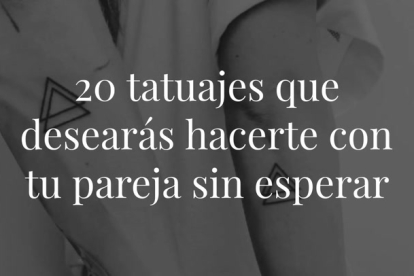 El amor, como suele ser el caso, nos lleva muy lejos. Tan lejos como para marcar para siempre nuestra piel. Si estáis decididos a demostrar que lo vuestro sí, es para siempre, inspírate en estos tatuajes de pareja.