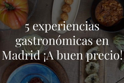 Si quieres vivir una experiencia culinaria o sorprender a tu pareja, ¡ficha estos restaurantes de Madrid!