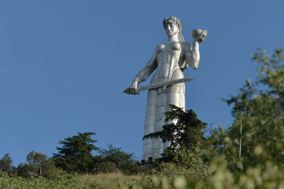 Escultura en Tiflis