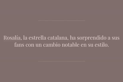 La cantante catalana ha dejado de lado sus icónicas manicuras que ha llevado a lo largo de su carrera. Ahora prefiere pasar página con el NailArt y cuidar sus manos de otra forma.