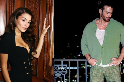 Hande Erçel y Can Yaman.