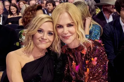 Reese Witherspoon y Nicole Kidman dos mujeres poderosas en la industria del cine.