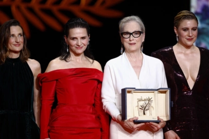 Juliette Binoche y Meryl Streep inauguran el Festival de Cannes.
