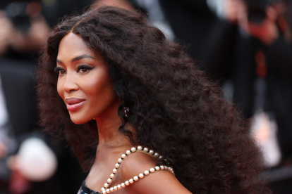 Naomi Campbell en Cannes.