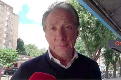 El padre de Alejandra Rubio hizo unas declaraciones en la calle.