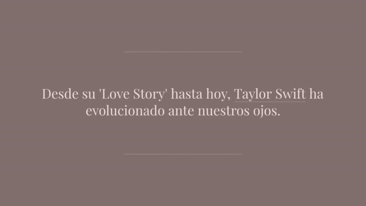 Una de las mujeres más poderosas del mundo, con más seguidores, capaz de llenar estadios noche tras noche y elaborar melodías que se te cuelan en el subconsciente... Hace mucho que conocemos a Taylor Swift, pero puede que ya no te acuerdes de cómo era cuando entonaba 'Love Story'.