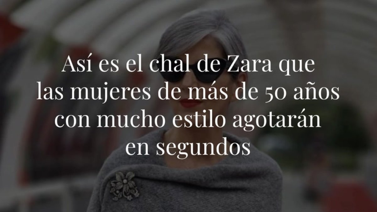 En Zara está la prenda más cómoda y bonita para el otoño que se convertirá en la obsesión de las mujeres más elegantes.