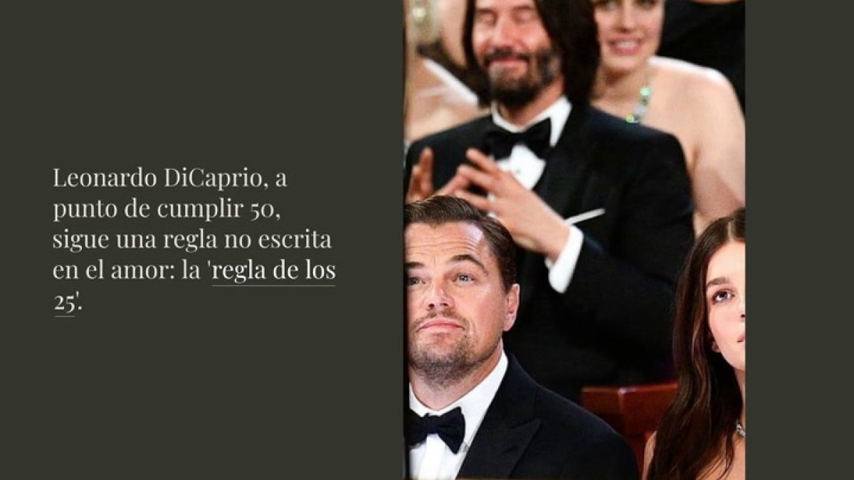 A punto de cumplir 50 años, el reconocido actor de Hollywood sigue saliendo con jóvenes que no superan los 25 años