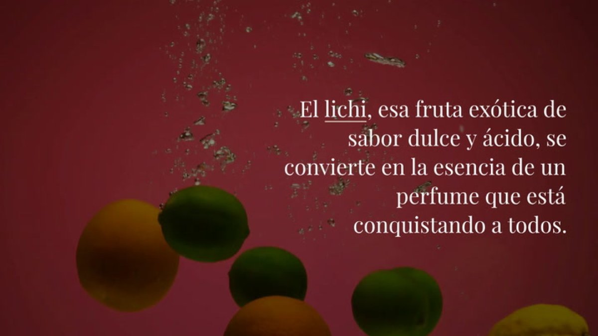 La mezcla de sus ingredientes genera un bálsamo afrutado, dulce y con un punto floral.