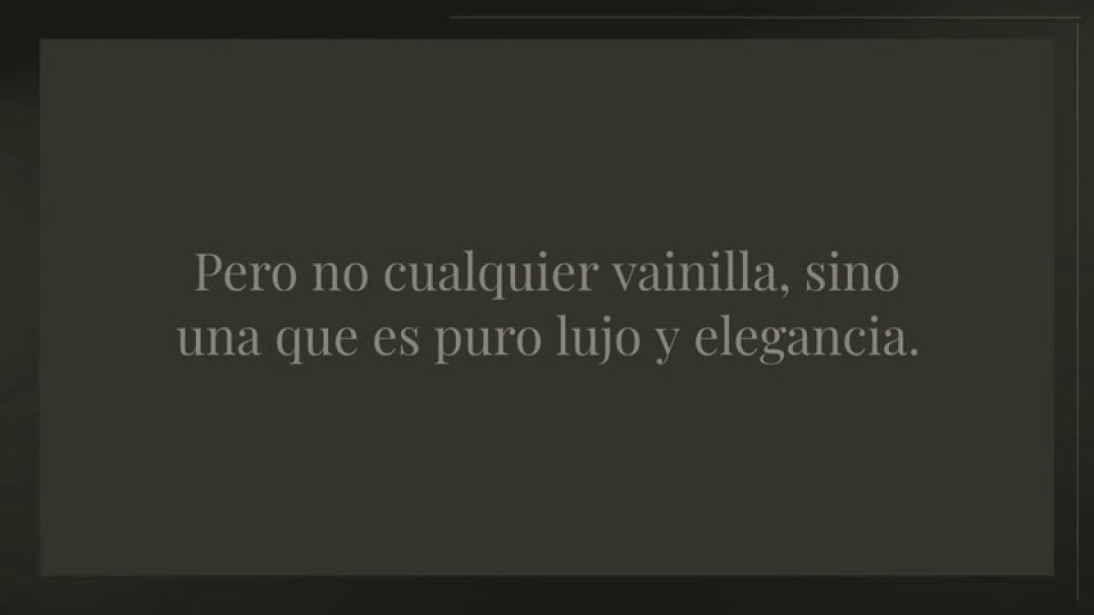 Uno de los aromas favoritos de nuestras vecinas está protagonizado por una potente vainilla y un suave jazmín.