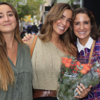 Maria Pombo on her 29 birthday with Lucia Pombo and Marta Pombo in Madrid 17 October 2023