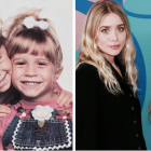 Mary-Kate y Ashley Olsen de pequeñas y más mayores