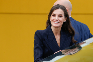 Spanish Queen Letizia Ortiz during National Innovation and Design Awards in Aviles on Monday, 13 February 2023.