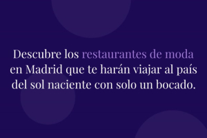 Para que no te pierdas los sitios más originales y exquisitos de sushi en Madrid, hemos hecho una selección de restaurantes que combinan tres atributos muy importantes: sabor, presentación y decoración.