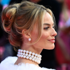 Margot Robbie en la première de Barbie Premiere en Londres.