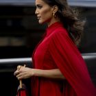 Look con blusa roja