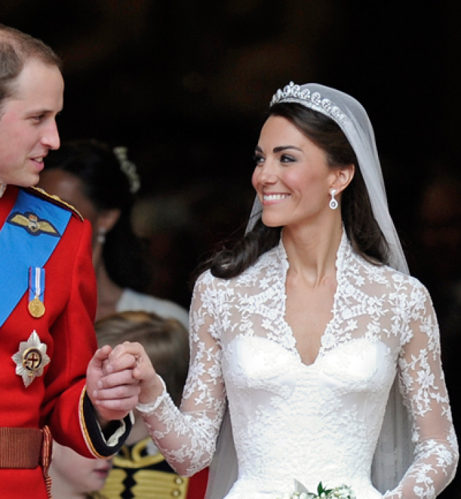 El vestido de novia de Kate Middleton al detalle