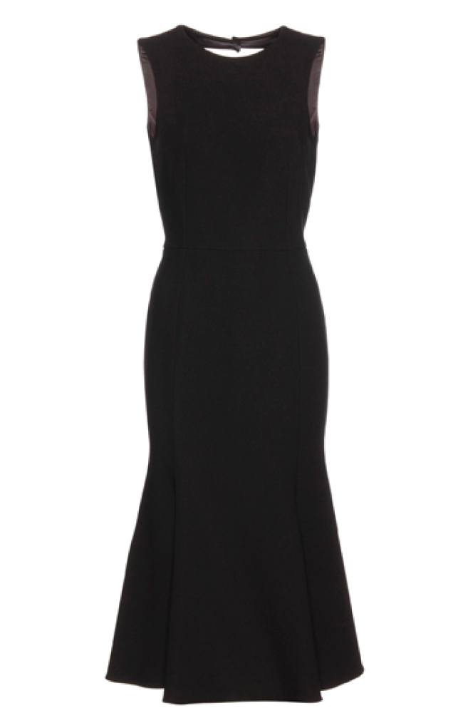 Vestido petit robe noir de Dolce&Gabbana.