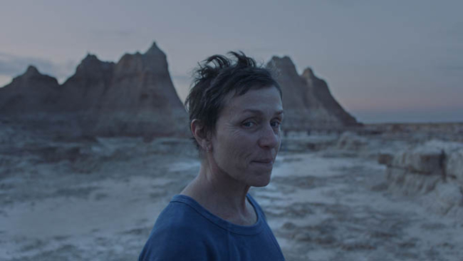 Frances McDormand en 'Nomadland'