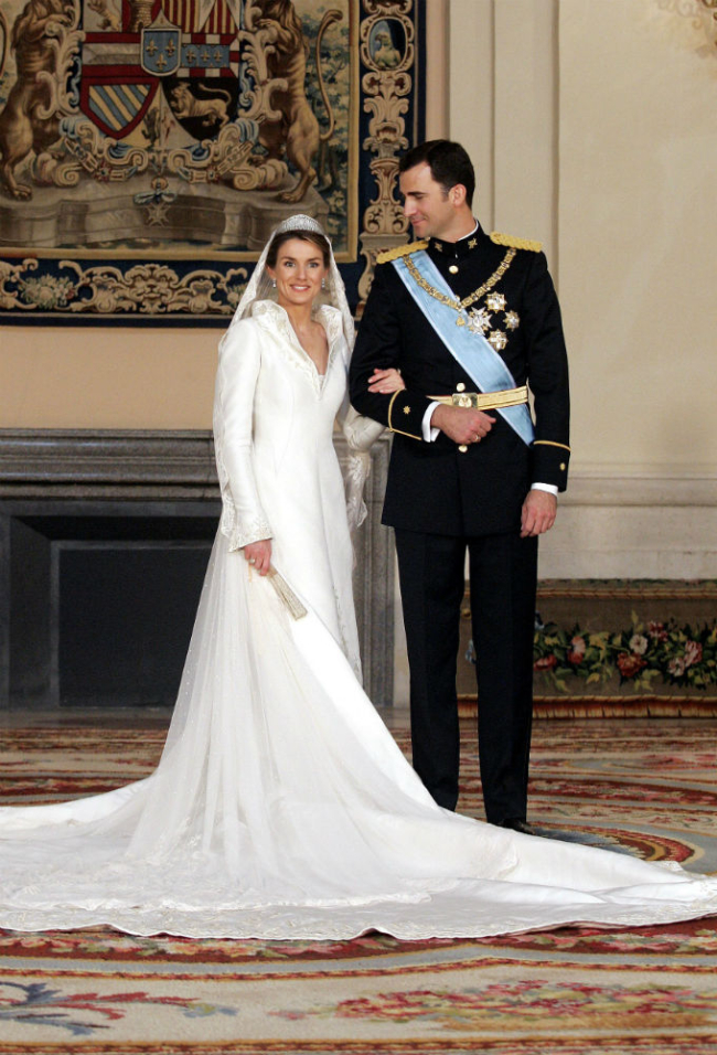 Los vestidos más emblemáticos de las bodas reales