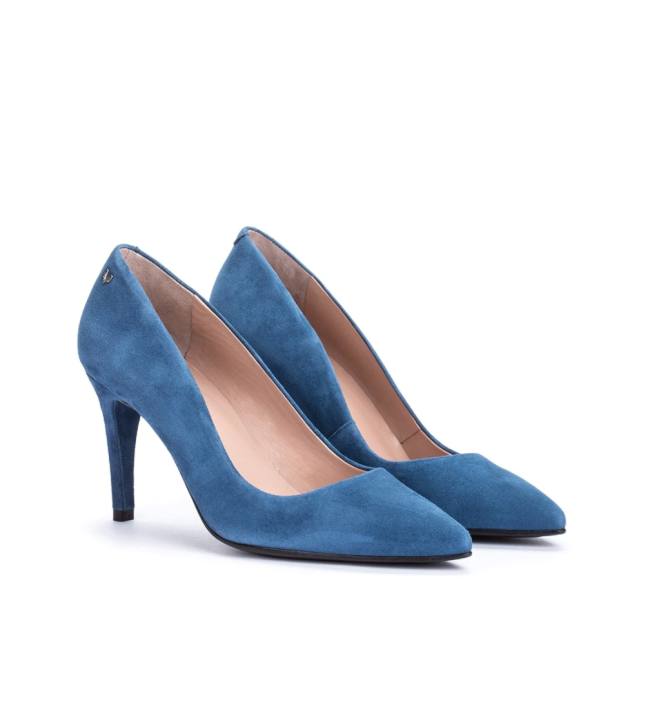 Sociable simbólico Él Algo azul: el calzado de novia más espectacular