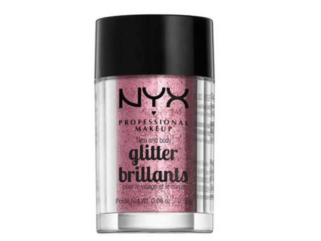 NYX Sombra Glitter - Cortesía de la marca