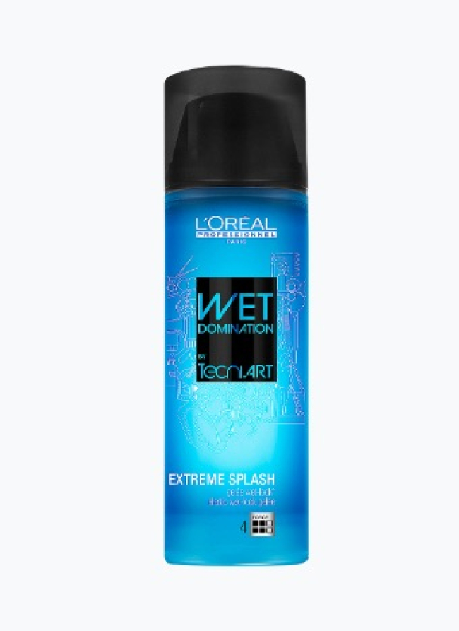 Gel de efecto mojado Extreme Splash, de L'Oréal Professionnel (18,40 €)