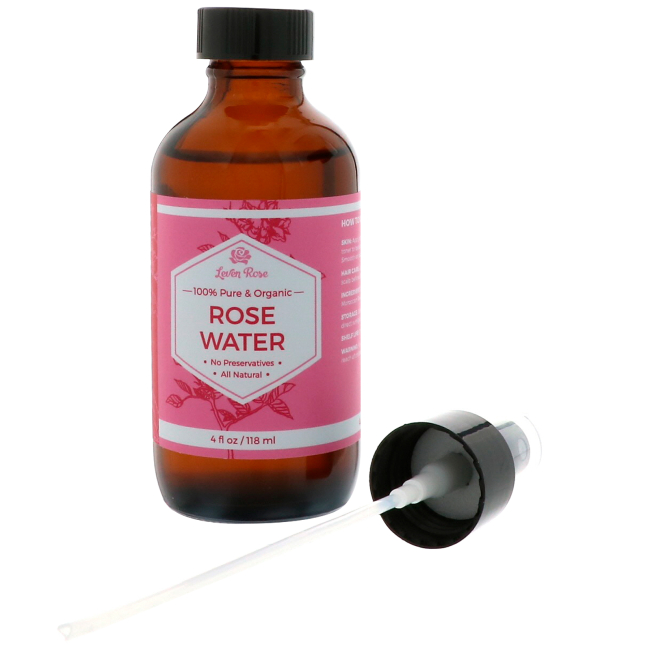 Agua de rosas Leven Rose, 100 % pura y orgánica (12.68€)