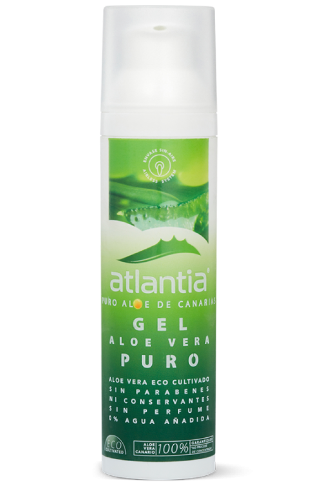 Gel puro de aloe  vera de Atlantia.