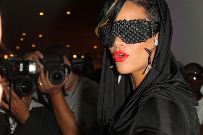 Rihanna, en 2009 (Getty).