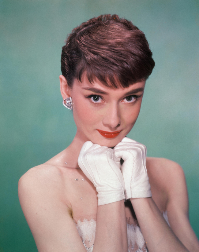 Audrey Hepburn, en los años 50 (Getty).