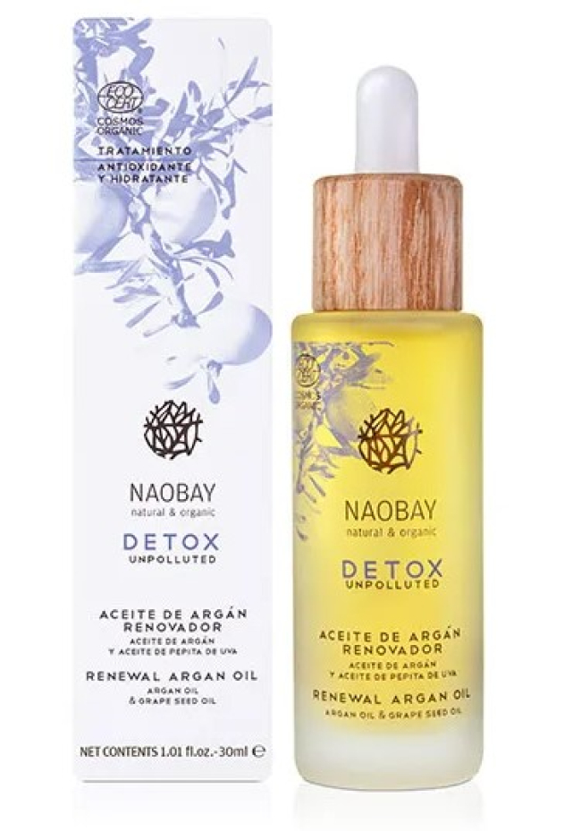 NAOBAY Aceite Argán Renovador Detox