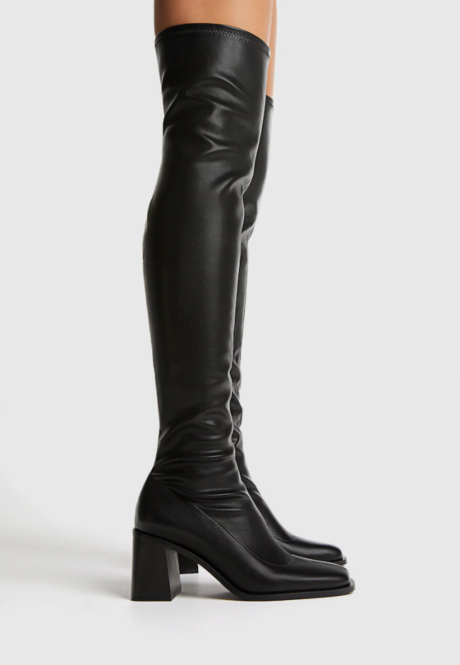 Las 10 botas altas negras que puedes combinar con toda tu ropa, de Zara a  H&M