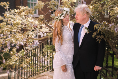 Carrie Symonds y Boris Johnson | Getty Images