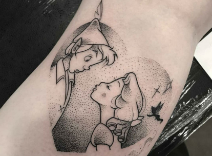 Instagram: @disneytattooart