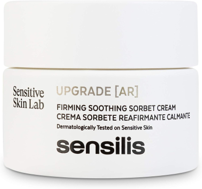 Sensilis Upgrade AR, Crema Reafirmante Calmante y Antirojeces para Piel Sensible