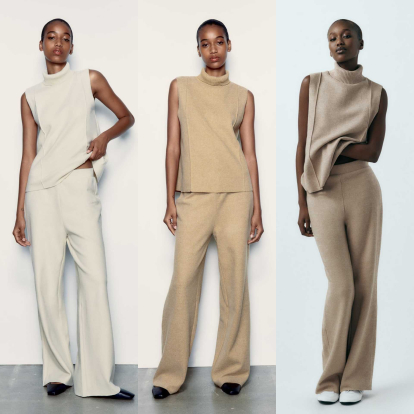 Nuevo en Zara: el conjunto de punto estilosísimo que las mujeres +