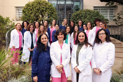 Equipo femenino de Clínica Tambre