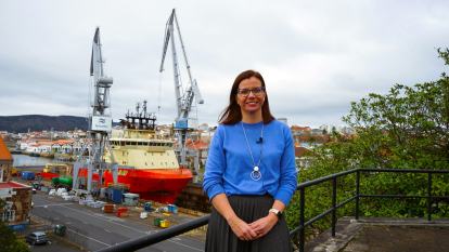 Mónica Landeira Ogando, responsable del programa ELCANO de Navantia (Astillero de Ferrol).